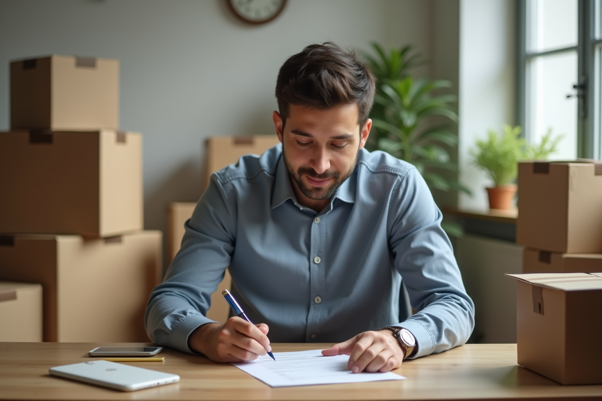 déménagement courrier